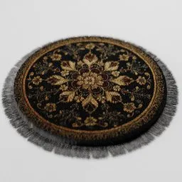 Rug floral pattern