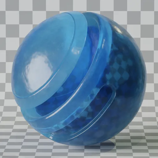 Procedural frosted ice