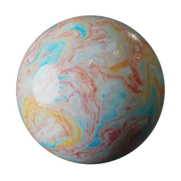 Sunset Swirl Marble