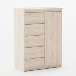 Simple chest of drawers