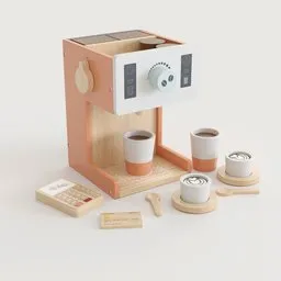 Coffee Machine Shop Kids Toy