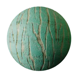 Weathered Teal Painted Wood