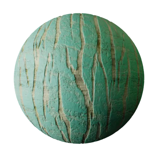 Weathered Teal Painted Wood