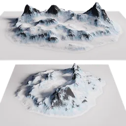 Snow Islands Mountains