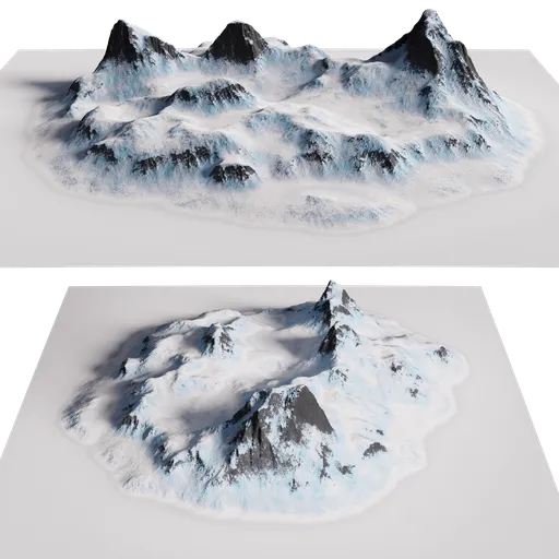 Snow Islands Mountains