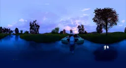 Sunset Lakeside Dock