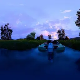 Sunset Lakeside Dock