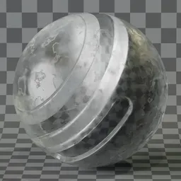 Glass Hard water stain