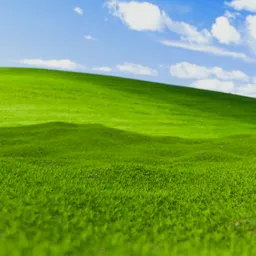 Realistic Grassland by geo nodes