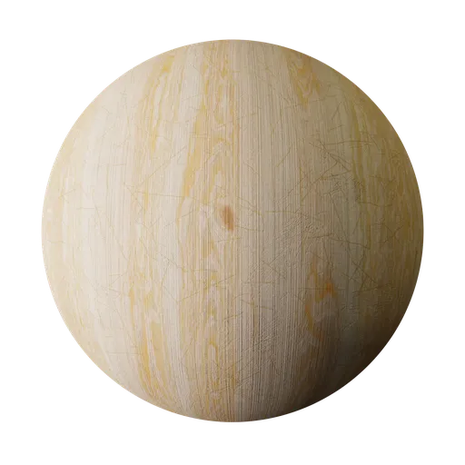 Scratched Pale Cypress Wood