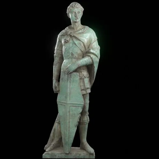 statue of Vs saint george
