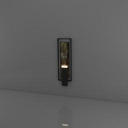 Wall Light Rect Marble