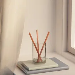 The candle and oud scene