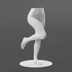 Female Mannequin Legs Dynamic