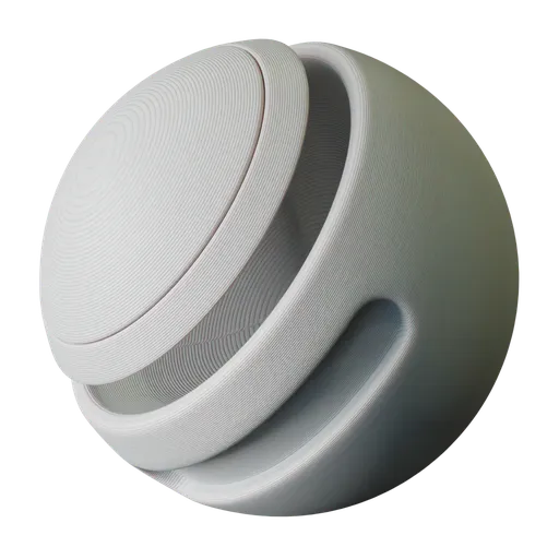White Composite Plastic