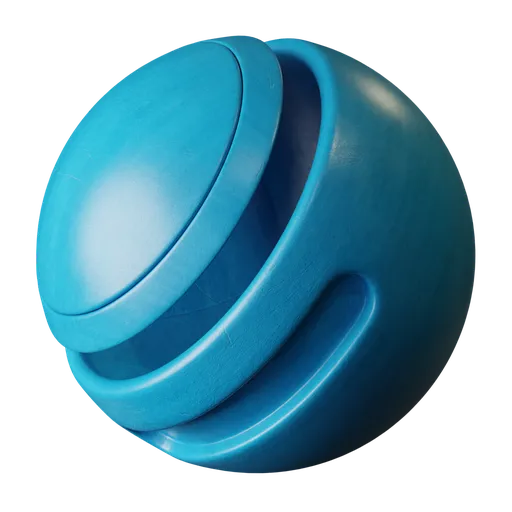 Blue Scratched Plastic