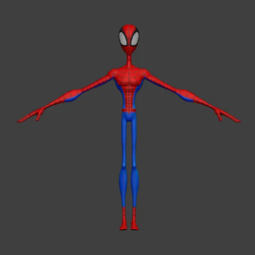 Smart Spider-Man Fuly rigged