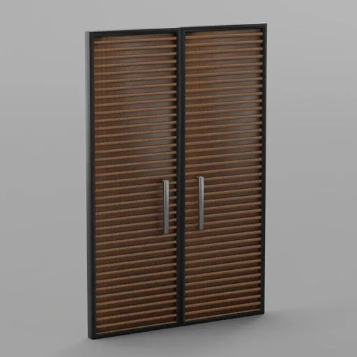 Procedural Door (Geometry Nodes)