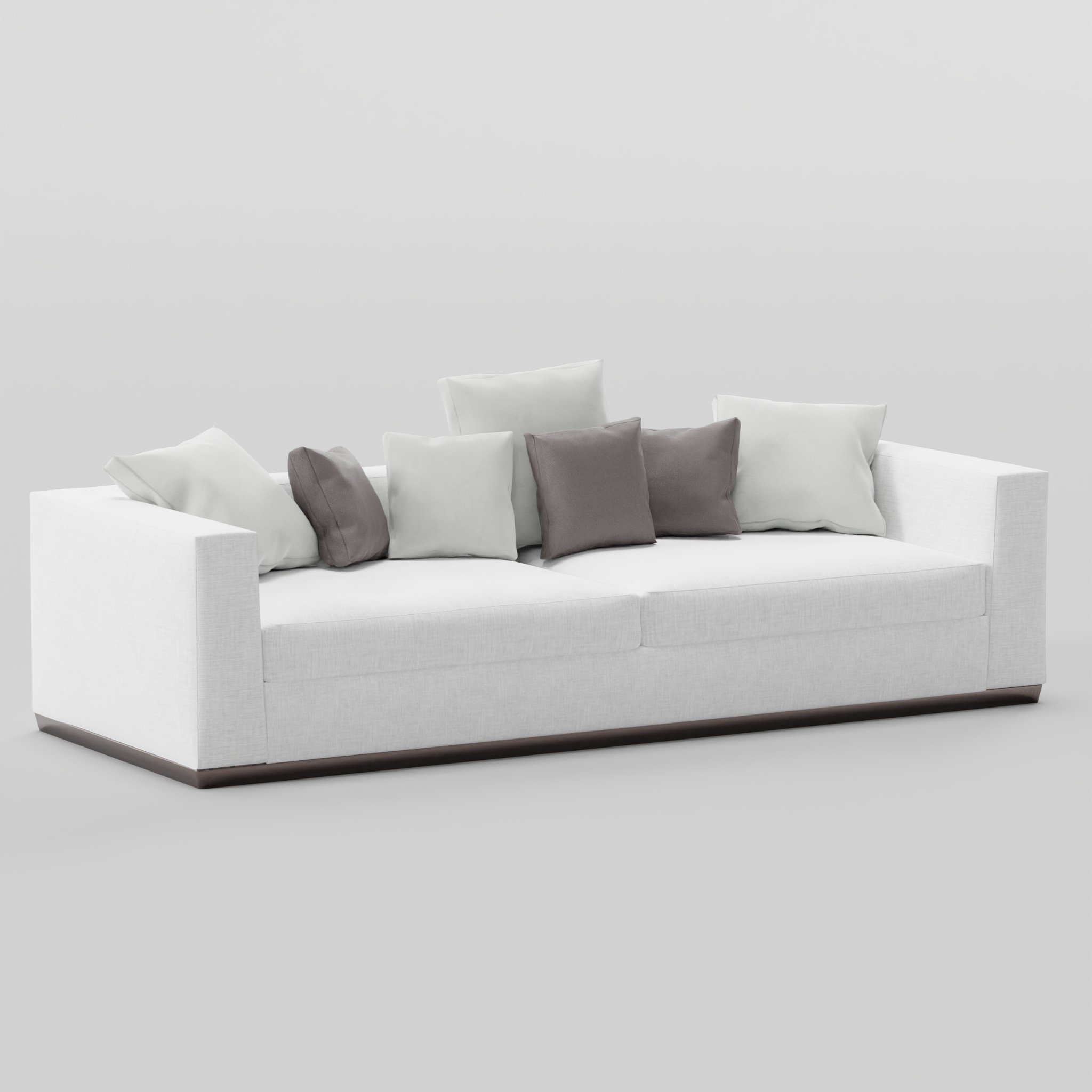 3 seater sofa | FREE 3D Sofa models | BlenderKit