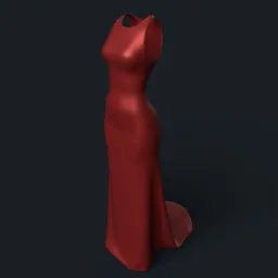 Sleeveless Sheath Gown