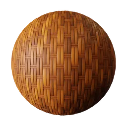 Wooden wickerwork