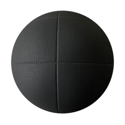 Black Stitched Fabric