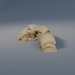 Sand Bag Barricade Corner
