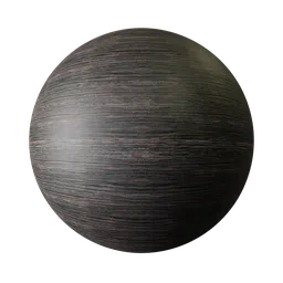 High-resolution dark wooden PBR texture for 3D modeling in Blender and other software.