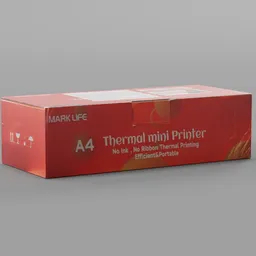 Thermal mini Printer cardboard Box