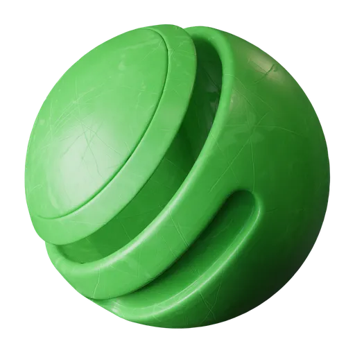 Matte Green Plastic