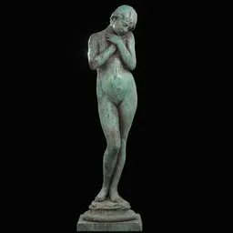 statue of Vs Spring Frost