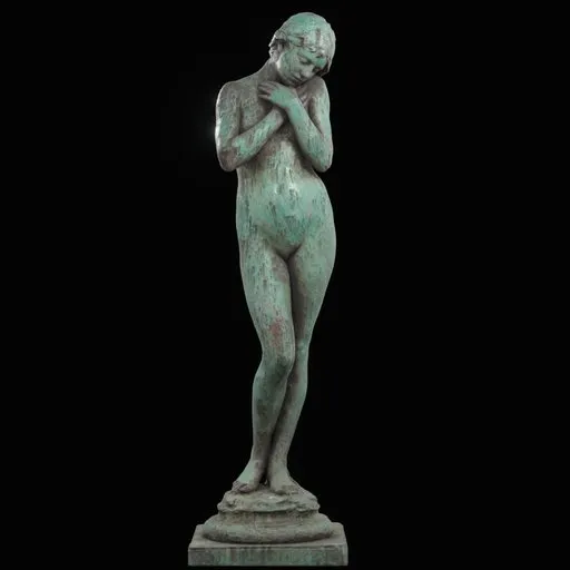 statue of Vs Spring Frost