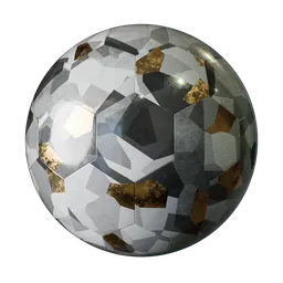 Golden HexaMarble