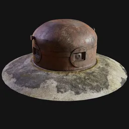 WW2 French Maginot GFM Bunker Abandoned