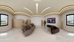Modern Living Room Soft Light