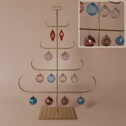 Ornament with Christmas Balls