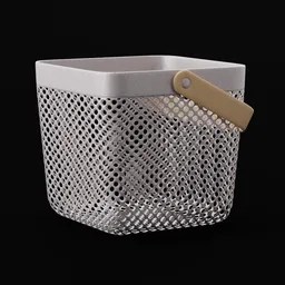 Basket mesh rounded