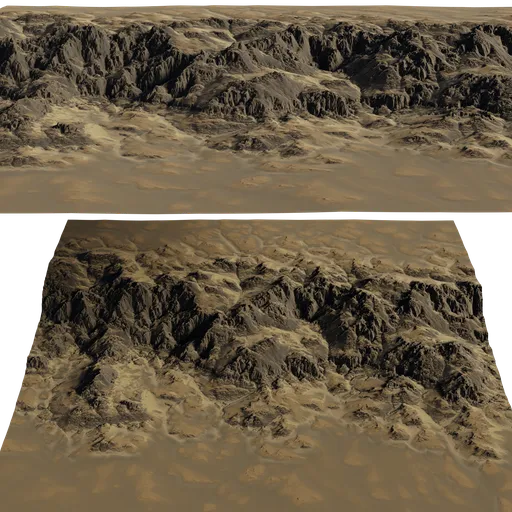 Slippage Cliffs Terrain