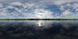 Cloudy Blue Sky Sunny Day