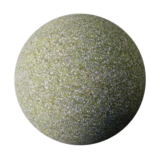 Mossy Pebble Ground