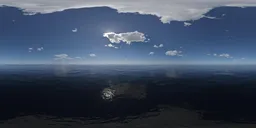 Morning cloud bluesky