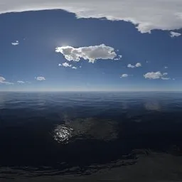 Morning cloud bluesky