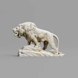 Lion statue