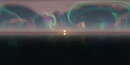 Sci-fi Sunset Sky Aurora