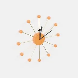 Retro-Modern Wall Clock