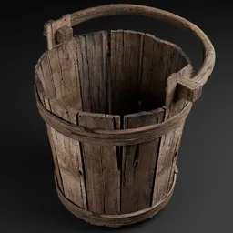 MK-Wooden barrel