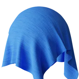 Blue Woven Fabric