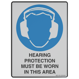 Sign – Hearing Protection Must be Worn in This Area.