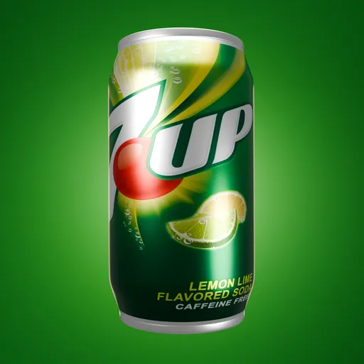 7UP Soda Can 12oz 355 ml