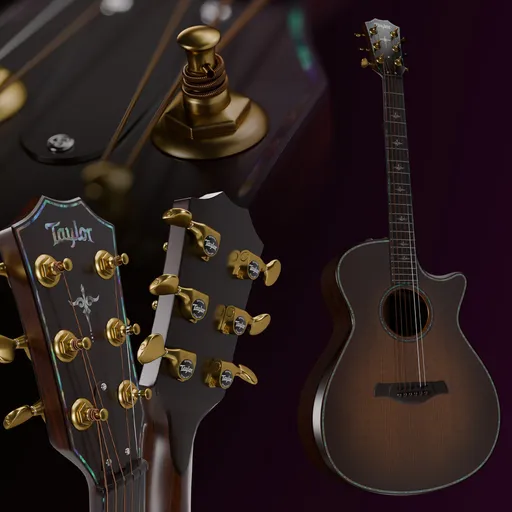 Taylor Guitar Builders Edition Detailed